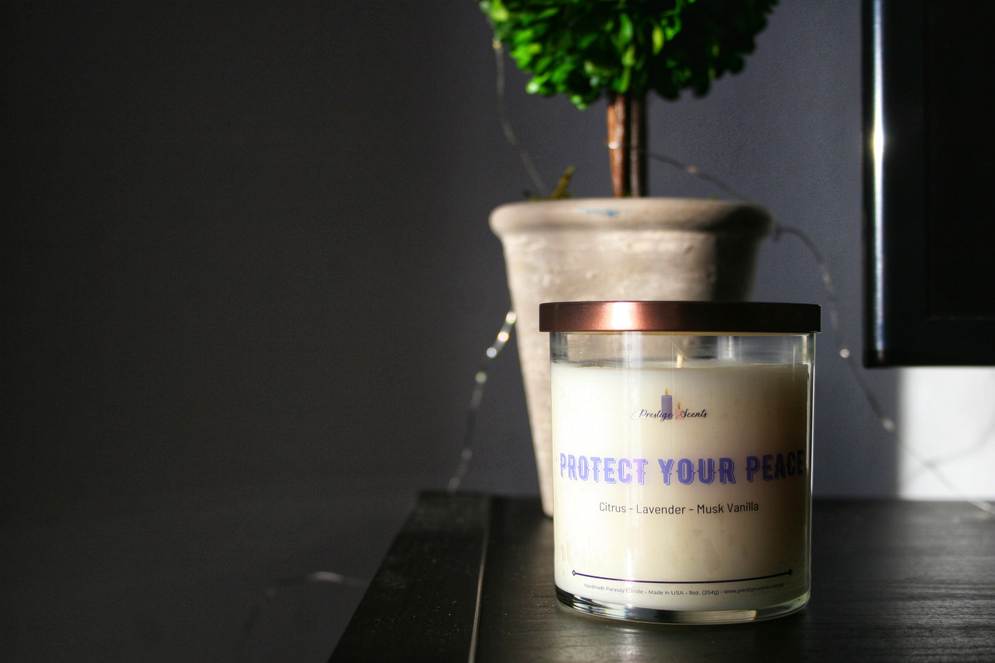 Protect Your Peace Candle